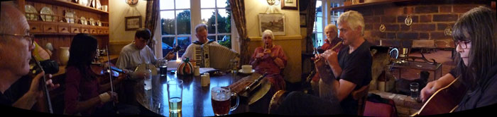 Celtic Session, The George, Molash, 2009-07-15